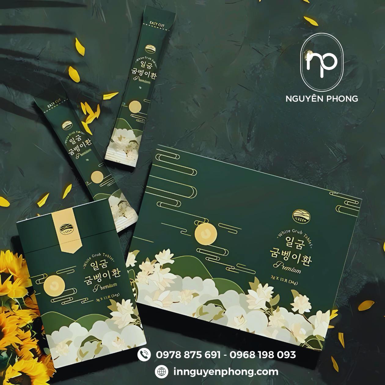 Hộp đựng bánh trung thu chất liệu carton lạnh 